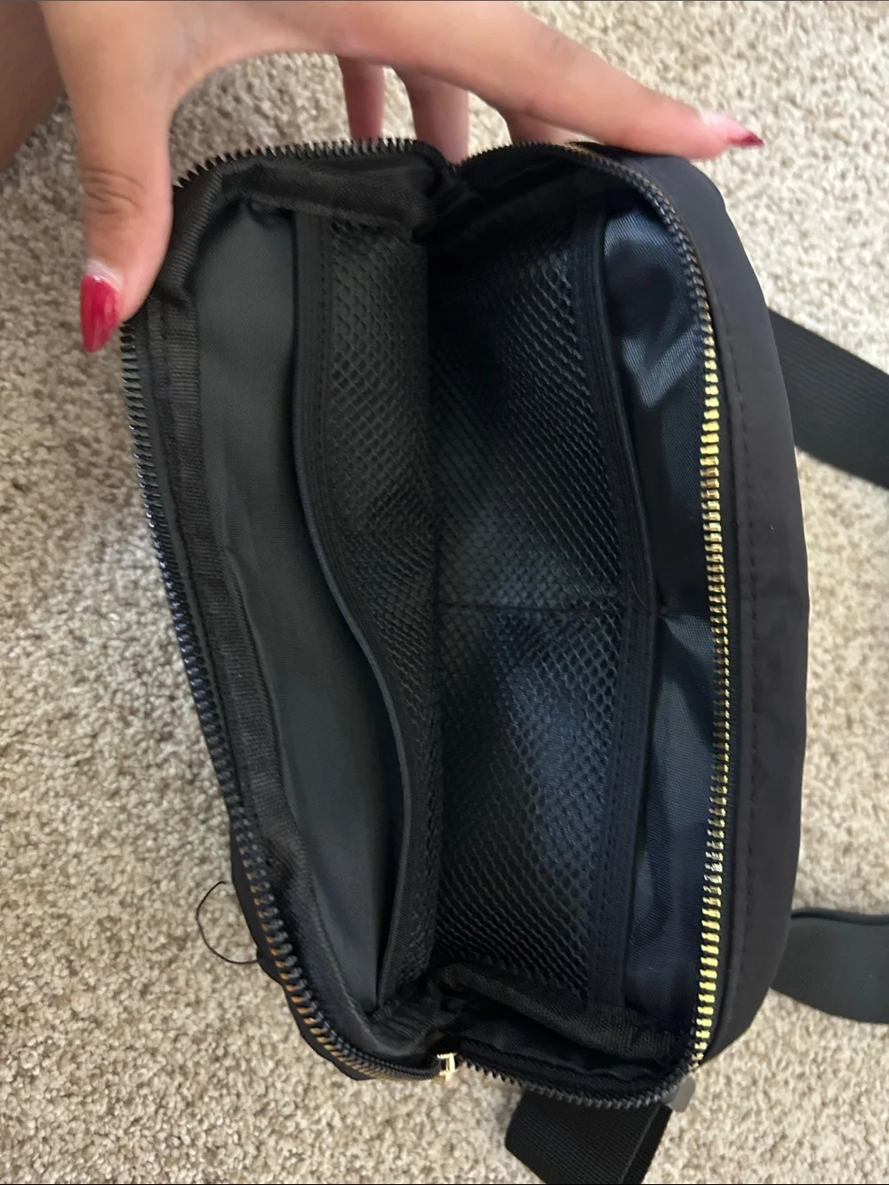Kids Diwali Black Crossbody Bag - Festive Logo Design